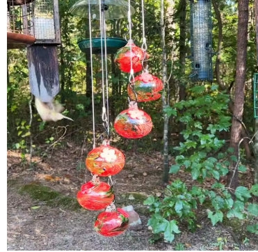Hummingbird Feeder - Leak-proof seal