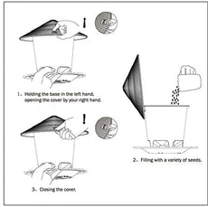 Automatic Bird Feeder 🐦✨ - Outdoor Nut Dispenser 🌰